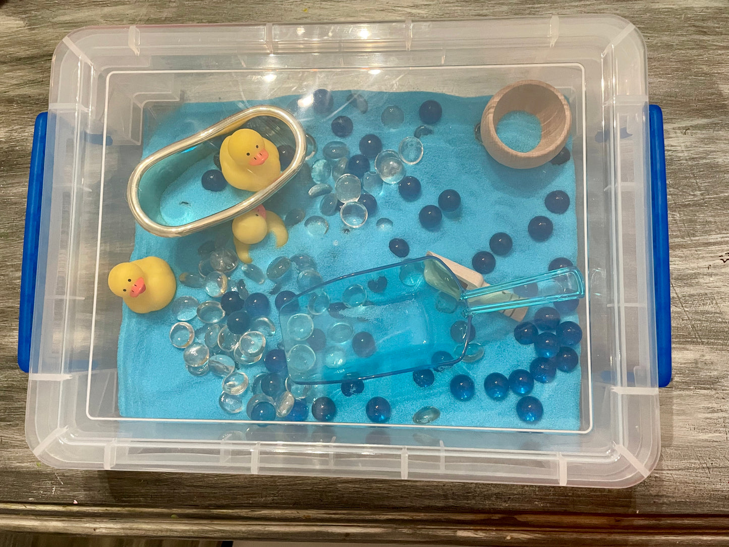 Rubber Ducky Sensory Bin
