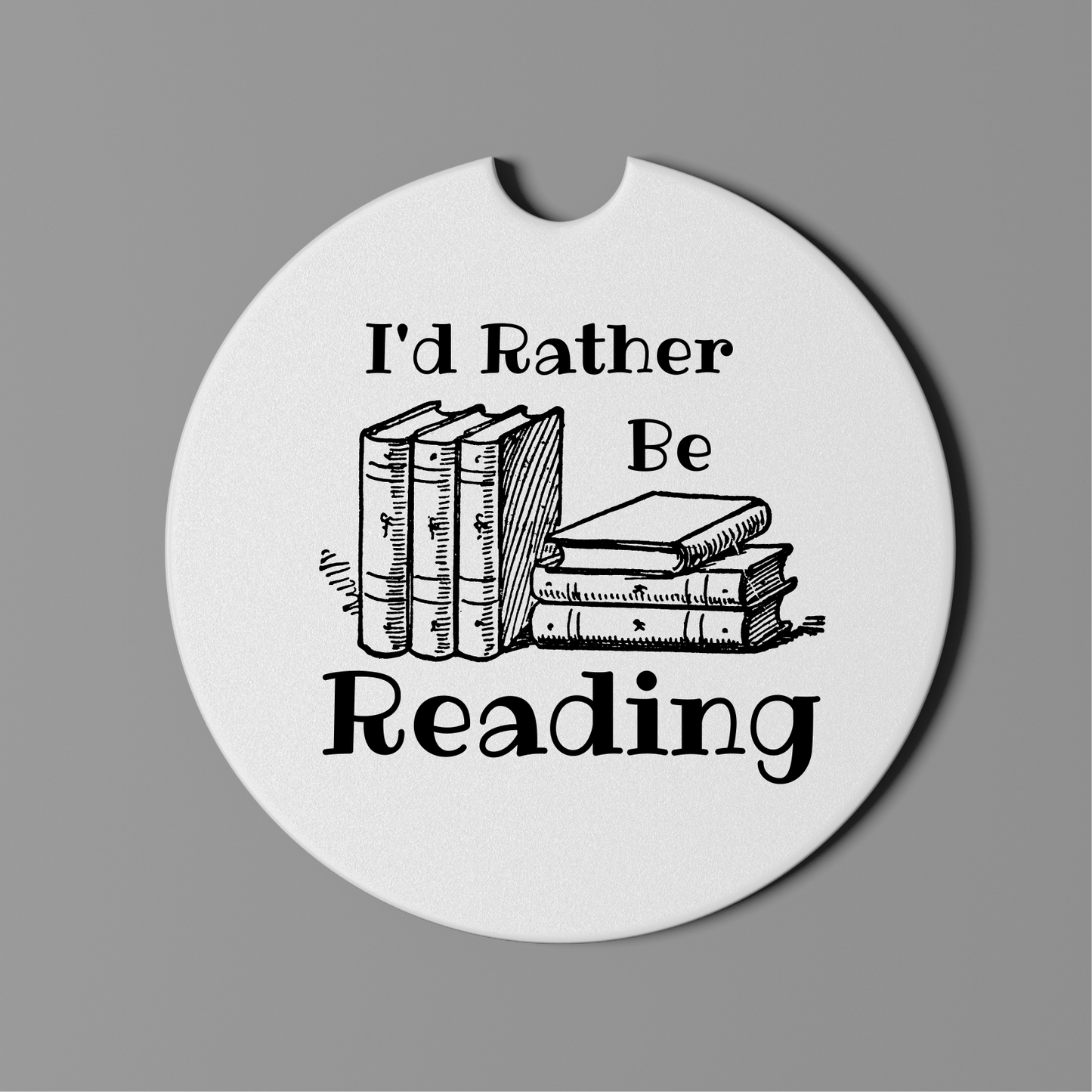Book Themed Car Coasters