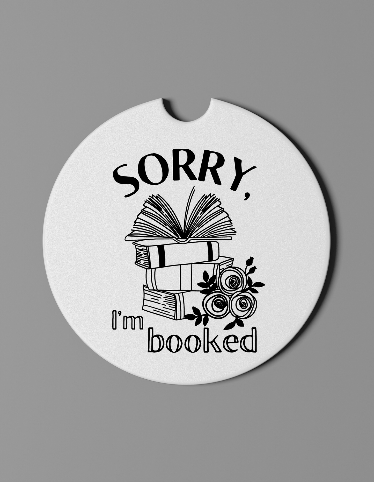 Book Themed Car Coasters