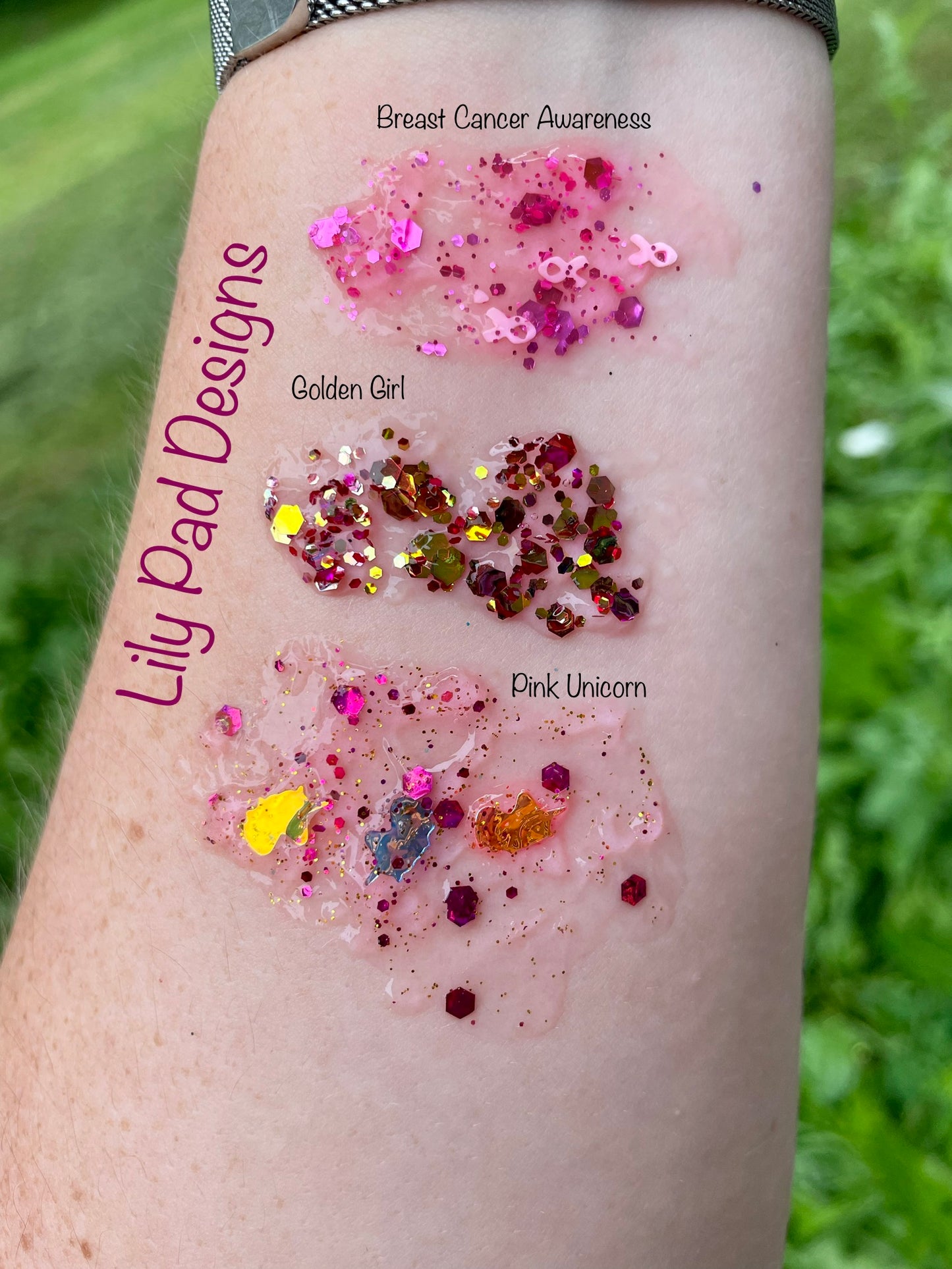 Hair and Body Glitter Sample Size