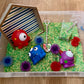 Monster House Sensory Bin