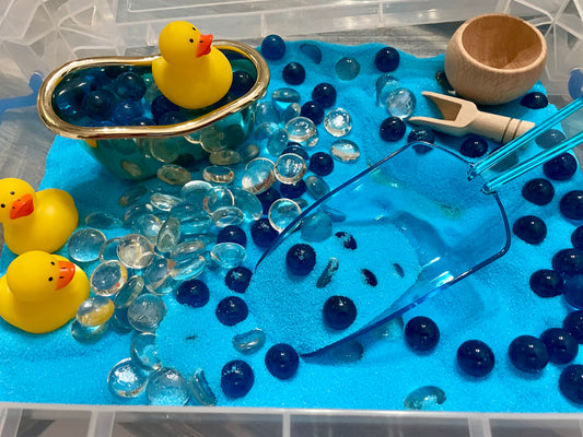 Rubber Ducky Sensory Bin