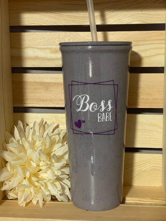 25oz Boss Babe Tumbler