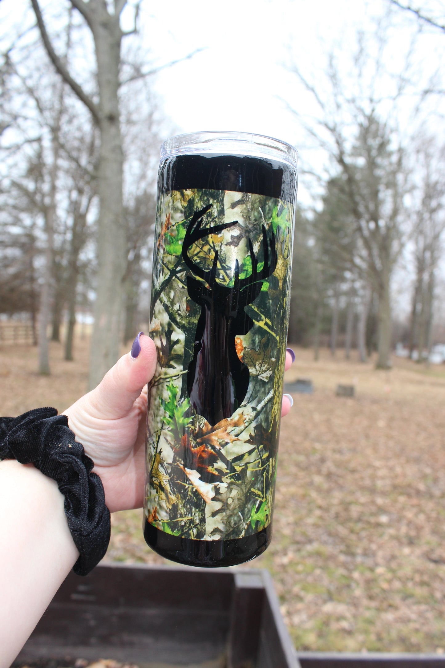 Camo Buck Tumbler