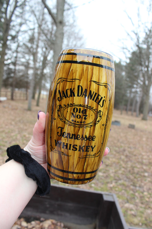 Jack D Barrel Tumbler