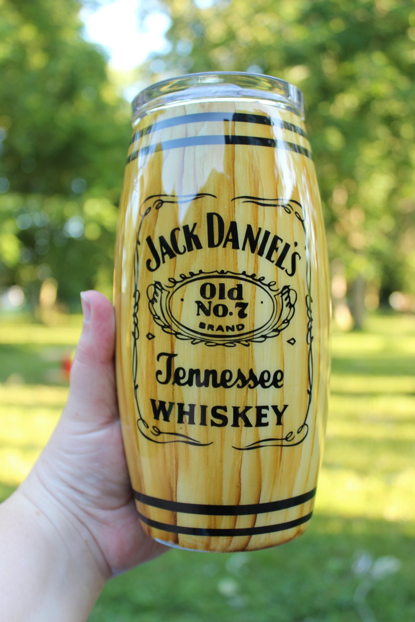 Jack D Barrel Tumbler