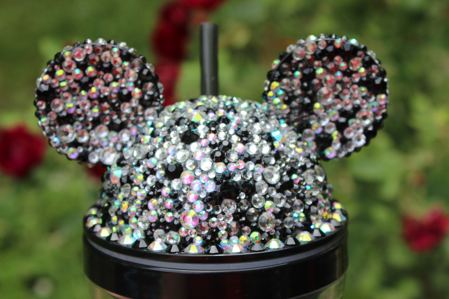 Rhinestone Mouse Head Tumbler