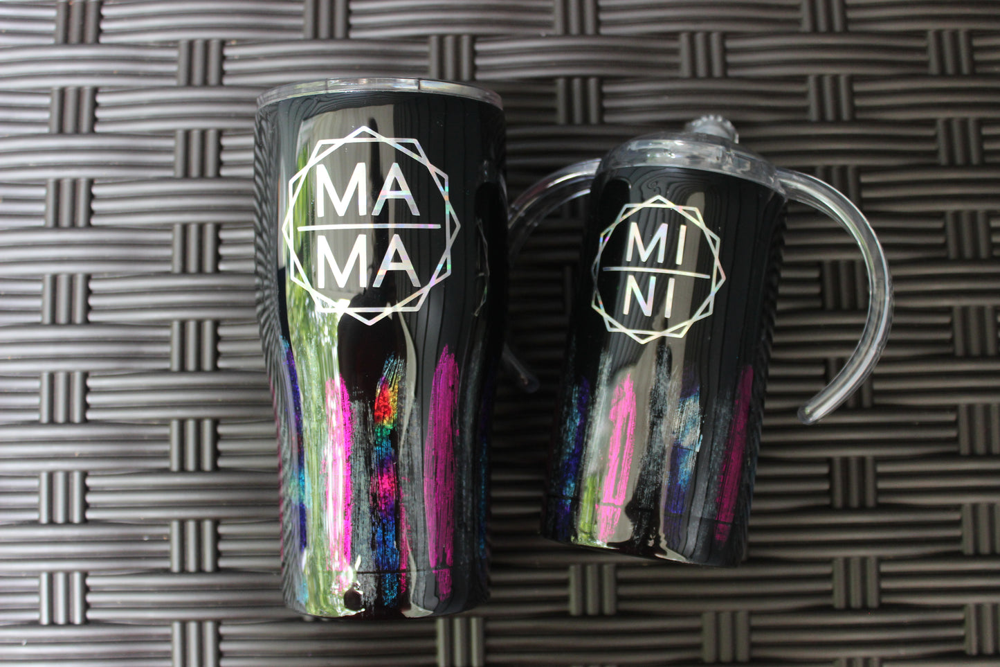 Holographic Mama Tumbler