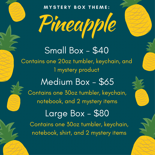 Pineapple Themed Mystery Box